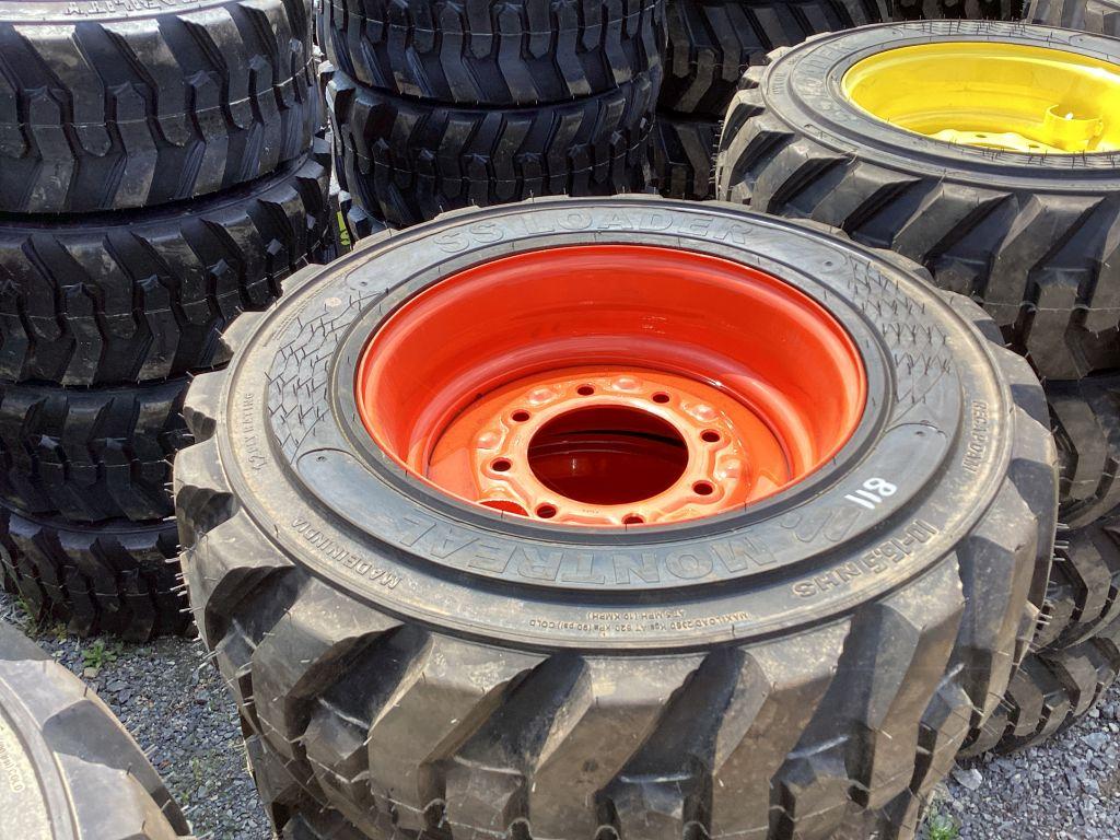 10-16.5 TIRES ON BOBCAT WHEELS