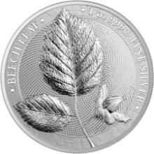 2023 Beech Leaf 1oz Silver BU