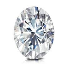 4.6 ctw. SI1 IGI Certified Oval Cut Loose Diamond (LAB GROWN)