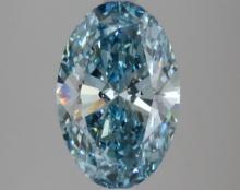 2.97 ctw. VS2 IGI Certified Oval Cut Loose Diamond (LAB GROWN)