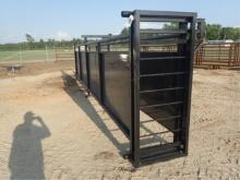 24ft Freestanding Sheeted Alley w/Sliding Gate