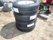 (4) 205/17-15 Tires & Rims (NEW)