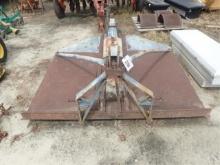 6ft Rotary Cutter 3 pt hitch