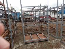 8' Tall x 4'10" Wide x 4' Deep Metal Pallet Rack