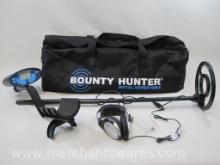 Bounty Hunter Metal Detector, Adjustable Length, in Carry Bag