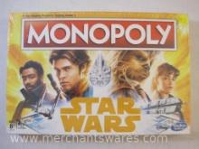 Sealed Monopoly Star Wars Game, 2017 Hasbro, 1 lb 11 oz