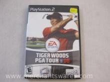 PS2 Tiger Woods PGA Tour 08 PlayStation 2 Game with Instructions, 5 oz