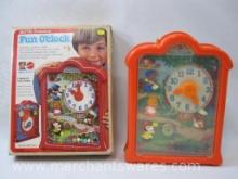 Mattel Preschool Fun O'Clock Learning Clock No. 9532, 1976 Mattel Inc., 2 lbs 13 oz