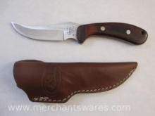 Case XX USA Knife with Leather Sheath, 7 oz