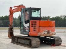 2014 HITACHI ZX85U SB-3 HYDRAULIC EXCAVATOR