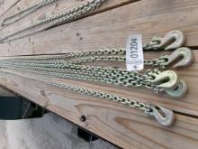 (1204) 5/16x16' Grade 70 Chains (3x$)