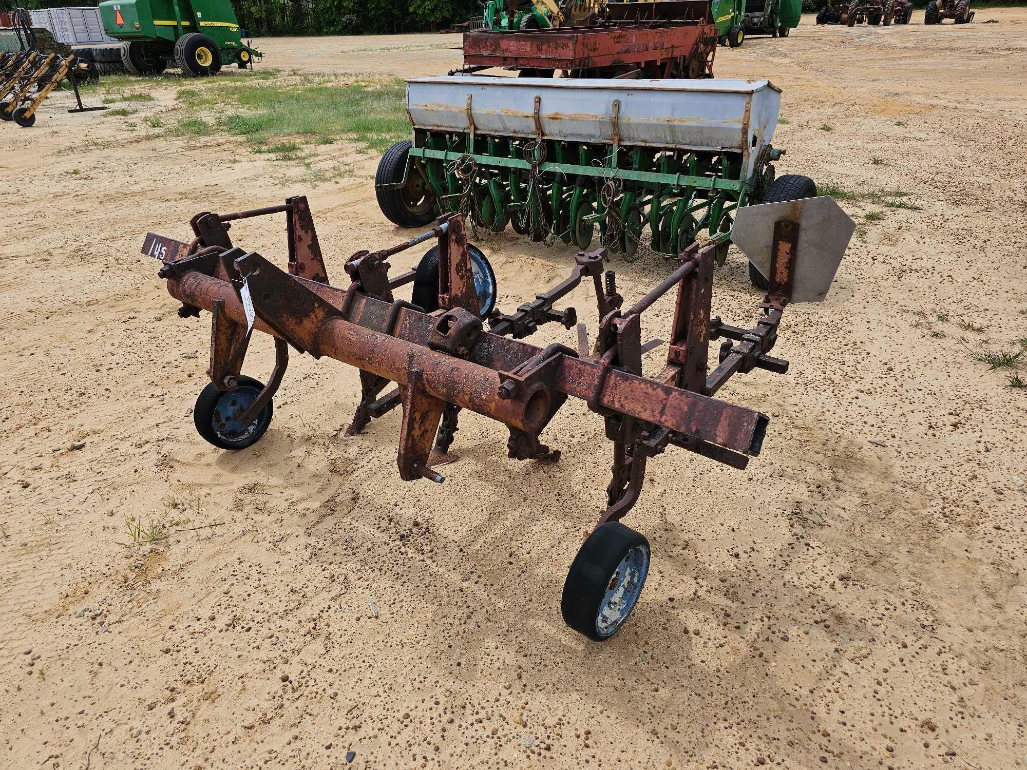 145 - 2 ROW CULTIVATOR ON TOOL BAR