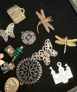 Large Lot of Pendants and Charms