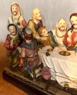 Monteriori Figurine Sculpture of Jesus and the 12 Apostles