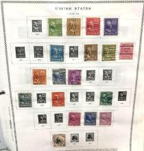 Pony Express Postage stamp Album with United States Stamps