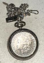 1901 Morgan Silver Dollar Pocket watch