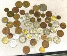 Collection of Foreign Coins and Tokens