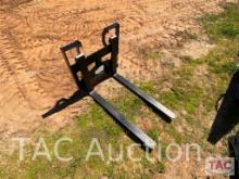 New 36in Mini Skid Steer Forks Attachment