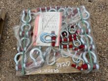 PALLET OF SCREW PIN ANCHOR SHACKLES