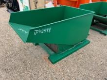 CARBON STEEL TRASH HOPPER SELF DUMPING