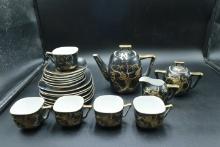 Handpainted Japanese Tea Set