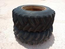(2) Tractor Wheels/Tires 20.8-34