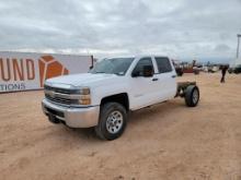 2015 Chevrolet 2500 HD Cab & Chassis