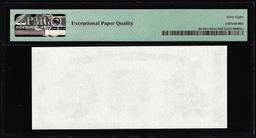 Circa 1970's Washington Center Giori Test Note PMG Superb Gem Uncirculated 68EPQ