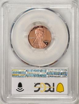2017-S Proof Shield Lincoln Cent Coin PCGS PR70RD DCAM