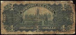 1898 $1 Dominion of Canada Note