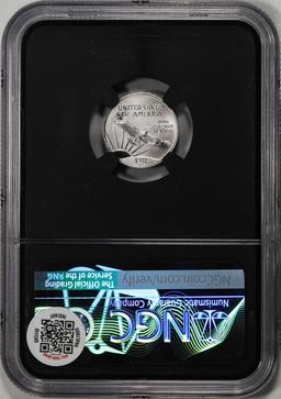 2000 $10 American Platinum Eagle Coin NGCX Mint State 10 VaultBox Series 1