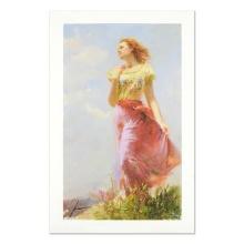 Pino (1939-2010) "Wind Swept" Limited Edition Giclee On Paper