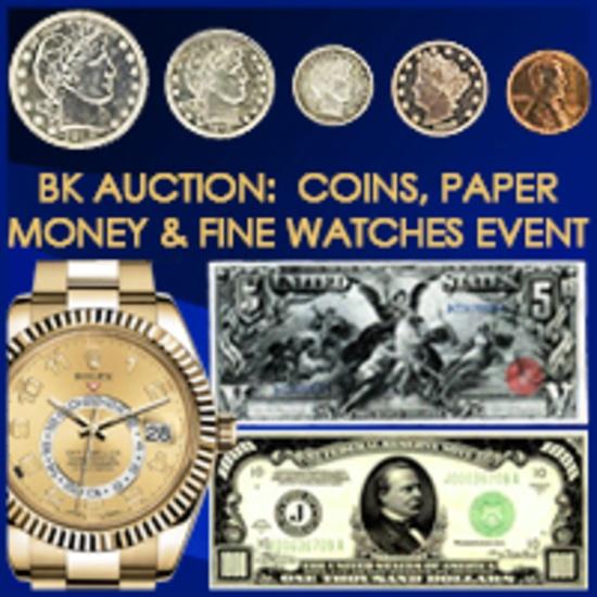 Saturday Event- Banknotes, Coins, Gold, Etc.