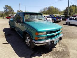 1996 Chevrolet Silverado 3500 Ext. Cab, 2 WD Diesel, Centurion Conversion P