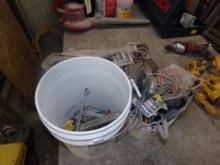 (2) Buckets Of Misc Tools And Hardware (Front Garage)