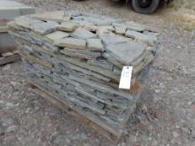 Thin Colonial Stacked Wall Stone, Asst Sizes, Sold by Pallet