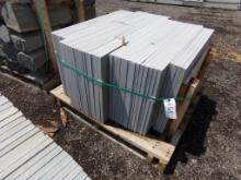 Pallet Of 1'' Thermaled Bluestone Pattern Assorted Dimensions, 234 SF, Sold