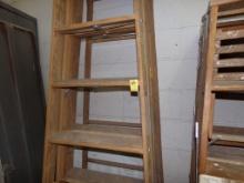 (2) 10' Wood Step Ladders