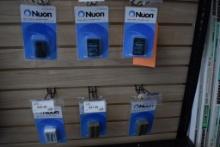 (6) ASSORTED NUON DIGITAL CAMERA/CAMCORDER BATTERIES