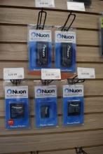 (5) ASSORTED NUON CELL/SMART PHONE BATTERIES