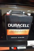 (3) DURACELL SEALED BATTERIES, DURA12-5F