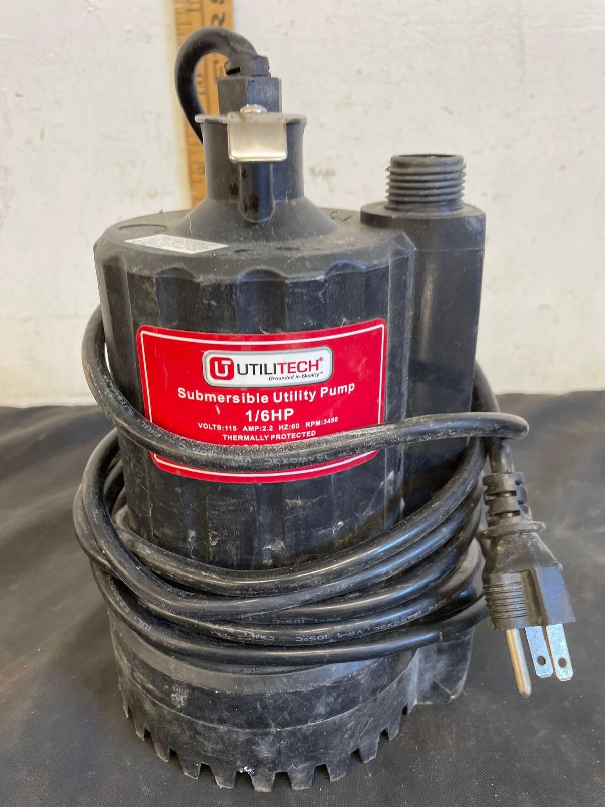 utilitech Pump 1/6 HP