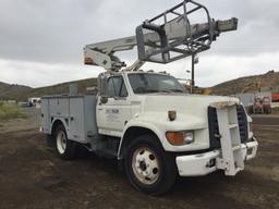 1995 Ford F700 Bucket Truck,