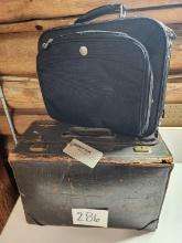 Vintage Jeppesen Cowhide Flight Travel Case