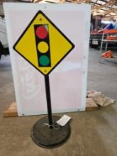 Traffic light sign