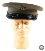 WWII US Marine Corps Visor Dress Cap