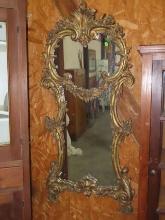 Large Gold Gilded Hallway Mirror