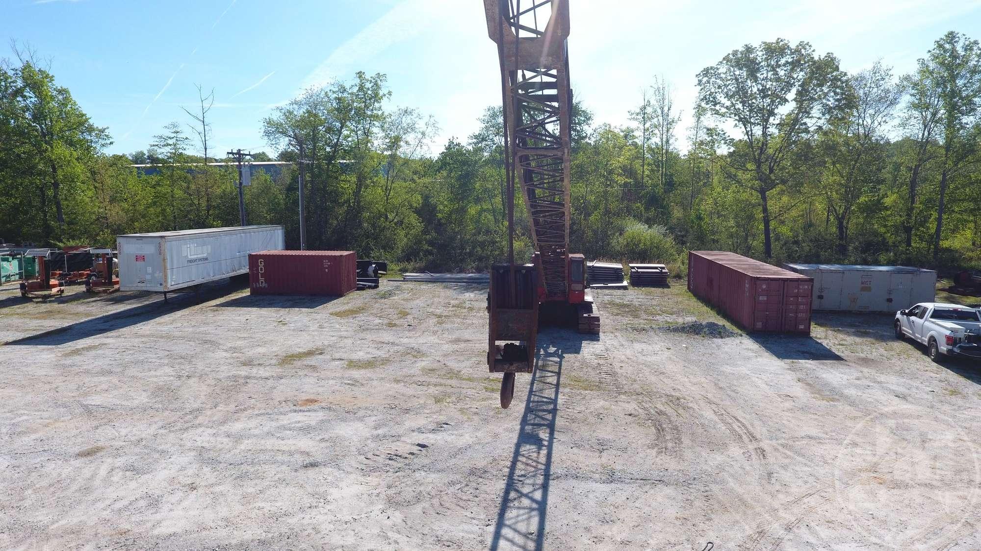 1973 LINK-BELT LS-108B CRAWLER CRANE SN: 9LG4402