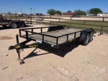 BIG TEX 16 FT T/A EQUIPMENT TRAILER