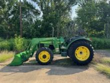 John Deere 5420 Tractor UN Franklin TX